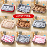 颜色随机款式随机 XS:45*30CM(建议3斤以内) 宠爱狗窝冬季狗垫子四季通用狗狗用品小型中型大型犬宠物猫窝泰迪