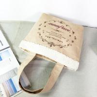 日本杂志附录手提包驼色毛毛边女士便当包午餐带饭方便袋饭包