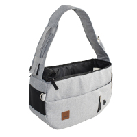 浅灰色 6斤左右猫5斤左右狗 猫包外出便携宠物猫咪狗狗背包斜挎小型犬帆布包包单肩猫袋