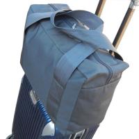 深灰色 小号 亮秀大容量防水牛津布旅行收纳袋能套在拉杆箱上的便携行李包手提