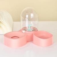 山竹碗-单碗粉色 通用码 派可为宠物猫咪自动饮水喂食器单碗双碗喂食盆狗狗喝水饭碗饮水机