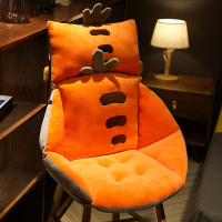 胡萝卜 单独小枕头 椅子座垫凳子垫子坐垫办公室久坐超软榻榻米地垫屁股卧室可坐地上
