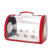 红色裸包（不送尿垫+肩带） 通用 猫包透明外出便携包猫咪宠物外带携带双肩背包透气书包太空舱猫袋