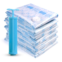 华邦抽真空压缩袋11件套送手泵 大号加厚棉被子衣物真空袋收纳袋