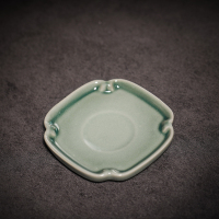 丹青杯垫-方 陶瓷烧水温茶壶陶瓷家用提梁壶蜡烛加热煮茶炉普洱温茶器套装日式