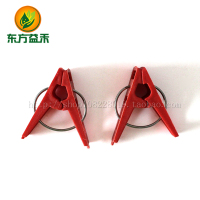 500克 大棚专用二膜夹绑蔓夹 掉秧树苗扶蔓夹子 蟹爪兰嫁接夹专用夹子