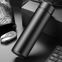 (不显温)雅士黑450ml 单杯子 智能304不锈钢保温杯男创意潮流学生水杯女便携韩版测温大茶杯子