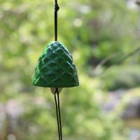 松果(送防水吊签)亏本 日式岩手南部铸铁风铃山复古铁器铃铛庭院祈福挂饰