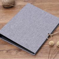 棉麻麻灰色 - 纯色 30张4寸(仅照片不含相册) 相册diy手工粘贴式影集创意本毕业情侣家庭纪念册收藏册礼物