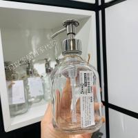 透明 IKEA宜家 贝汤德洗涤剂瓶 挤压乳液瓶透明玻璃皂液器分装 320ml