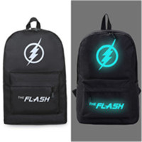 闪电 韩版夜光男士休闲旅行包背包双肩包女初中生中学生书包男时尚潮流