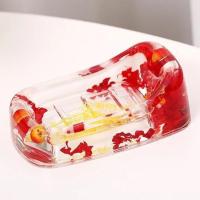 小苹果皂盒[沙发造型] 亚克力马桶刷套装真植物贝壳入油洁厕刷创意水晶马桶刷厕所皂