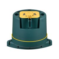 翡翠绿 旋转收纳盘直径30cm 厨房置物架壁挂免打孔收纳神器厨房调料调味品三角旋转收纳神器