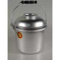 18cm内径高度16cm 五十年老品牌南宁钢精厂黑猫牌铝饭兰,加厚铝饭盒食篮,健康