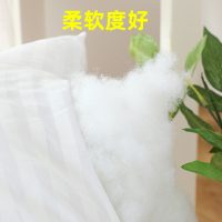 交织棉中空棉一只(柔软) 40*40cm(适用35的枕套) 抱枕芯沙发靠枕芯十字绣靠垫芯 404550556065 加厚
