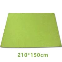 军绿防潮(210*150cm) 送4根地钉 户外野营帐篷防水防晒地垫牛津布防潮垫加厚沙滩席超大野餐烧烤垫