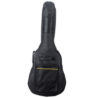 黑色 古典加厚加棉民谣木吉他包39寸40寸41寸双肩琴包防水背包