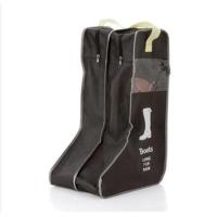 长款黑色 无纺布靴罩可视靴子收纳套鞋罩透明长筒鞋子防尘鞋袋收纳鞋