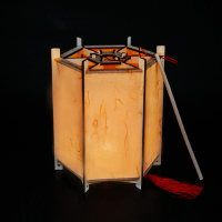 A:空白涂鸦版灯笼材料包 中秋节灯笼diy材料包自己制作古风传统宫灯幼儿园装饰手提花灯