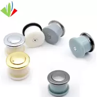 开孔器转头 橱柜门榻榻米嵌入式伸缩弹簧拉手 隐形拉手弹跳暗装拉手暗藏拉手