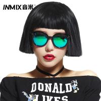 深棕色 安娜罗2019时尚女潮人蓬松爆炸头蘑菇头宴会PARTY晚宴造型假发219