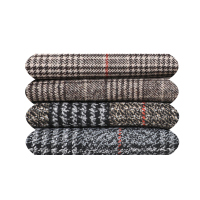 半米布头颜色随机 格子毛呢布料面料秋冬服装加厚大衣外套风衣裤裙子仿羊毛呢子布头