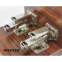 厚门免开孔铰链 MUNZER慕泽免开孔阻尼缓冲 家具衣柜特厚门特殊铰链 大角度门合页