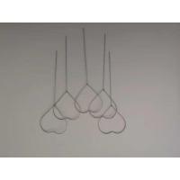 爱心5支+五角星5支 造型铁丝棒烟花材料爱心五角星形仙女棒铁丝25厘米30厘米直条铁丝