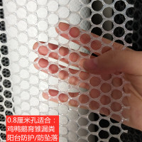 0.4米宽 0.8孔 5米长 送扎带 防护栏防掉东西塑料网格防护网防盗网防坠网封窗防猫网阳台防漏网