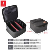 小号野餐包 深灰色(空包) 新款深灰 山地客户外炊具野餐包炉具套锅气罐调料收纳包野炊餐具冰袋防撞包