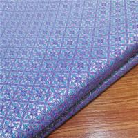 白底彩兰玫红 半米价,门幅73cm 四角小刺花提花织锦缎面料包镶边布料蒙古袍布依苗民族服饰手工布