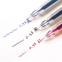 红色0.5最炫牌1支笔(1支顶4支) 不划算 其他/other ins高颜值中性笔大容量水笔水晶头钻石笔黑笔学生考试碳素