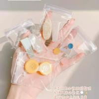 单独密封收纳5*7cm[20个] 迅仕玺乐好物透明首饰收纳袋密封防氧化首饰收纳册戒指耳饰品收纳