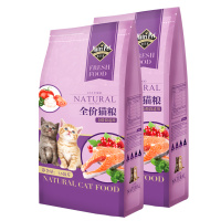 6个月以上 鱼肉口味 猫粮成猫幼猫粮营养增肥发腮天然粮鱼肉味流浪猫去毛球老年猫饭食