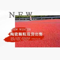 彩色陶瓷颗粒防滑路面骨料聚氨酯粘合剂胶水材料混凝土沥青改色剂