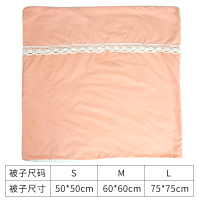 配套粉色被子 S码 被子50*50cm ins风猫窝公主床狗窝冬季保暖猫咪睡觉的窝垫可拆洗可爱四季通用