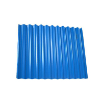 蓝色 遮阳彩钢板pvc塑料瓦雨棚屋顶900防水石棉树脂瓦彩钢房顶彩钢瓦84