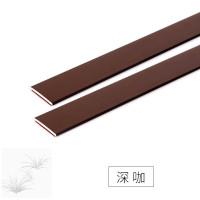 亮深咖色(长3米厚3mm) 8mm 胶字墙线角一顶面属型花顶免造平z型自线贴色压粘金条线塑料吊天