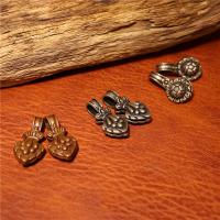 红铜款 特价藏传手工精工摩尼宝莲花卡子佛珠手串配饰配件