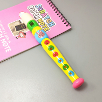 卡通6孔竖笛(黄色) 卡通6孔竖笛儿童短笛子乐器初学女孩幼儿园吹奏音乐早教玩具礼物