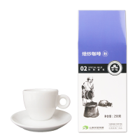 云啡特制醇和咖啡粉250g 无蔗糖云南小粒滤泡咖啡 现磨咖啡粉