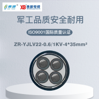 秦源牌 ZR-YJLV22-0.6/1KV-4*35mm² 阻燃铝芯钢带铠装电力电缆 元/米 定制商品 联系客服