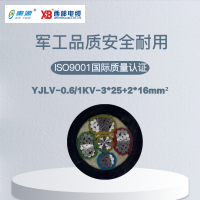 秦源牌 YJLV-0.6/1KV-3*25+2*16mm² 铝芯低压电力电缆 元/米 定制商品 联系客服