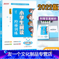 [友一个正版]2022版宇轩图书 新概念阅读小学生阅读阶梯训练四年级升级版 小学生阅读阶梯阅读训练 小学生课外阅读书籍