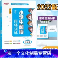[友一个正版]2022版宇轩图书 新概念阅读小学生阅读阶梯训练四年级升级版 小学生阅读阶梯阅读训练 小学生课外阅读书籍