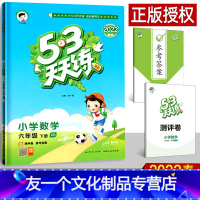 [友一个正版]2022春53天天练六年级下册同步训练 数学 西师版 小儿郎五三天天练小学教辅资料 5.3天天练 6年级