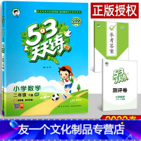 数学 小学二年级 [友一个正版]2022春季53天天练二年级下册数学西师版 小儿郎小学教辅资料书 五三天天练课堂同步训练