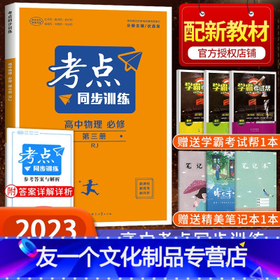 物理 必修第三册 [友一个正版]2023新高考版 考点同步训练高中物理必修第三册人教版RJ 高二上册新教材同步讲解析 高