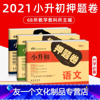 [友一个正版]2021小升初押题卷语文数学英语3本 68所名牌小学毕业升学冲刺必刷卷总复习模拟测试卷分类突破卷同步训练