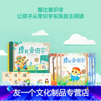 摩比爱识字 [友一个正版]网校 摩比爱识字2-6岁幼儿园儿童认字图书教具教材全套卡片绘本游戏阅读汉字学前启蒙识字书幼儿识